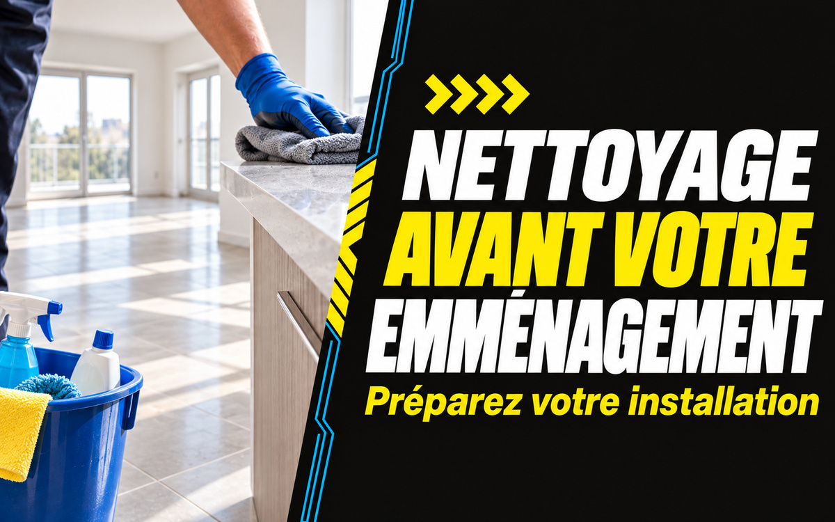 Nettoyage avant votre emménagement à Bordeaux et dans un rayon de 40 km à Izon