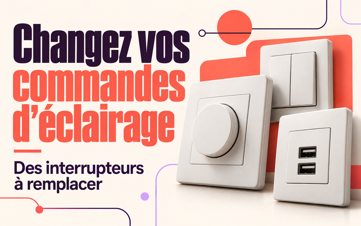 Je vais installer ou remplacer vos interrupteurs à Favières