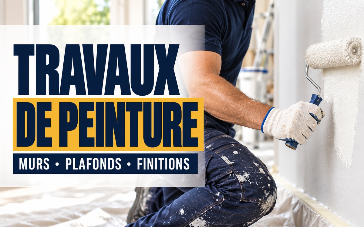Travaux de peinture à Valenton