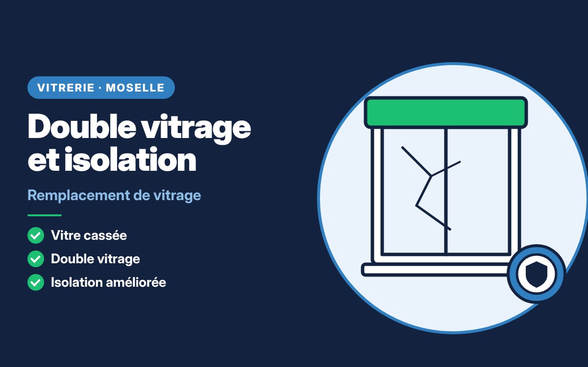 Double vitrage et remplacement de vitre à Diffembach-lès-Hellimer