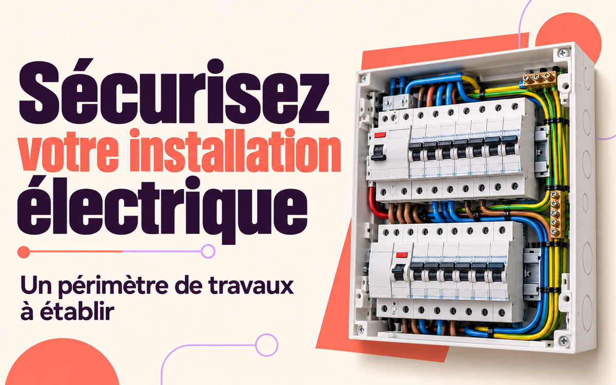 Je vais sécuriser votre installation électriqueContrôle des points dangereux et réalisation des travaux de sécurité convenus à Igny