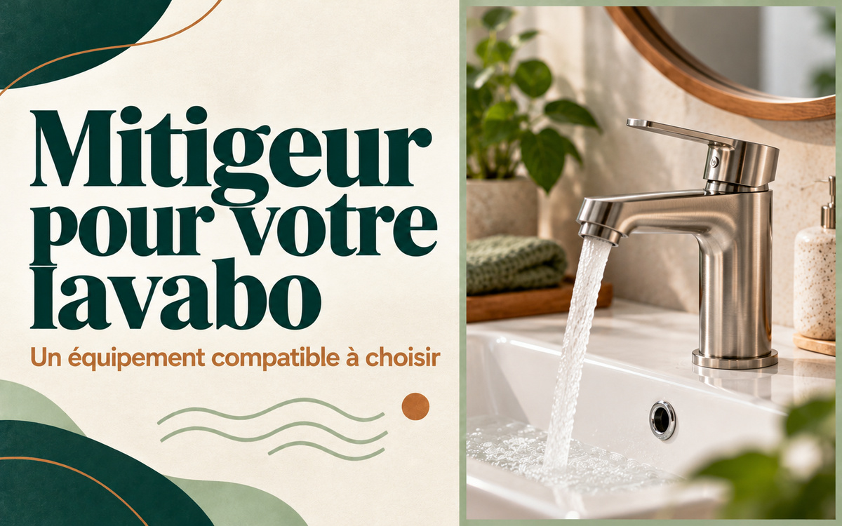 Mitigeur pour votre lavabo à Jonzac et dans un rayon de 100 km à Haux