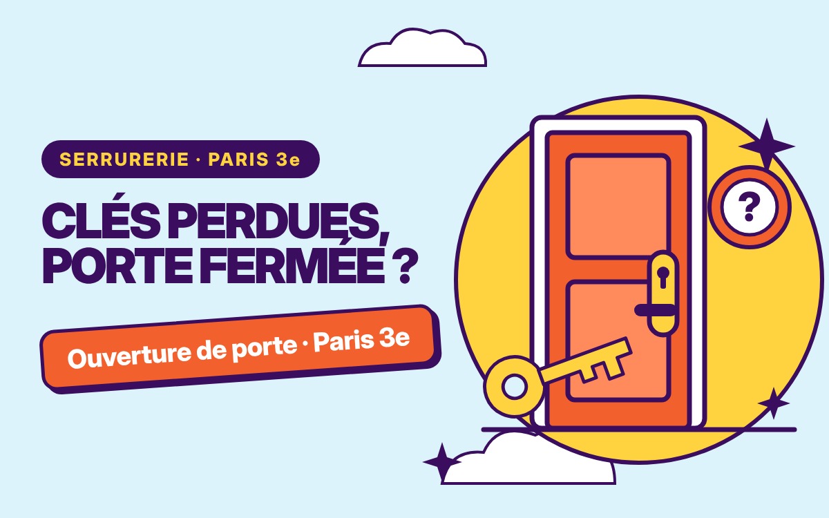 Ouverture de porte fermée à clé – clés perdues à Le Vésinet