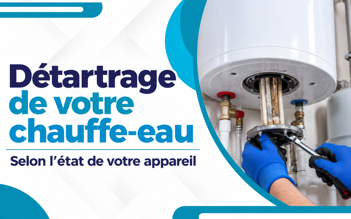 Détartrage de votre chauffe-eau à Vitry-sur-Seine et dans un rayon de 40 km à Saint-Cloud
