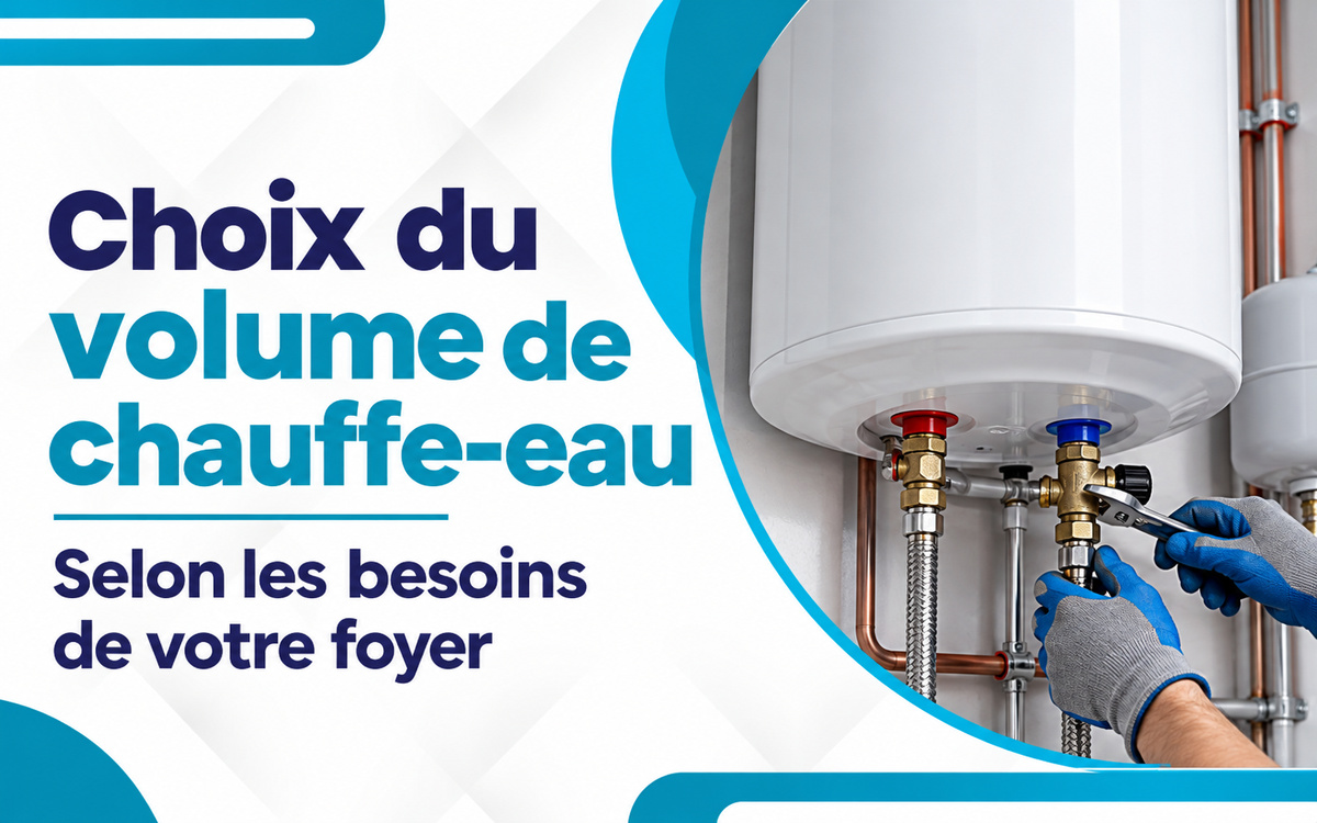 Choix du volume de chauffe-eau à Vitry-sur-Seine et dans un rayon de 40 km à Saint-Cloud