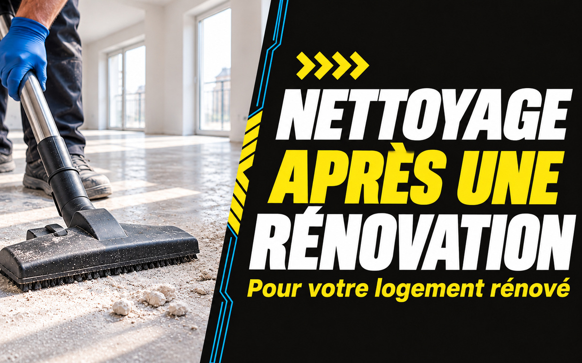 Nettoyage après une rénovation à Bordeaux et dans un rayon de 40 km à Izon