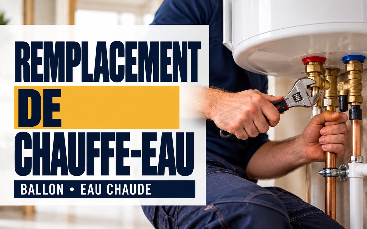Remplacement de chauffe-eau à Valenton