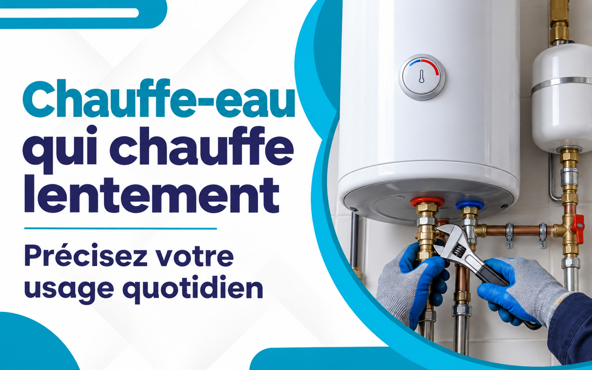Chauffe-eau qui chauffe lentement à Vitry-sur-Seine et dans un rayon de 40 km à Saint-Cloud