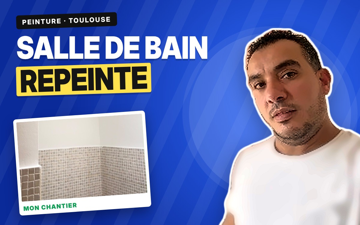 Peinture de salle de bain à Lacaugne