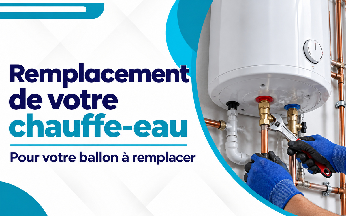 Remplacement de votre chauffe-eau à Vitry-sur-Seine et dans un rayon de 40 km à Saint-Cloud
