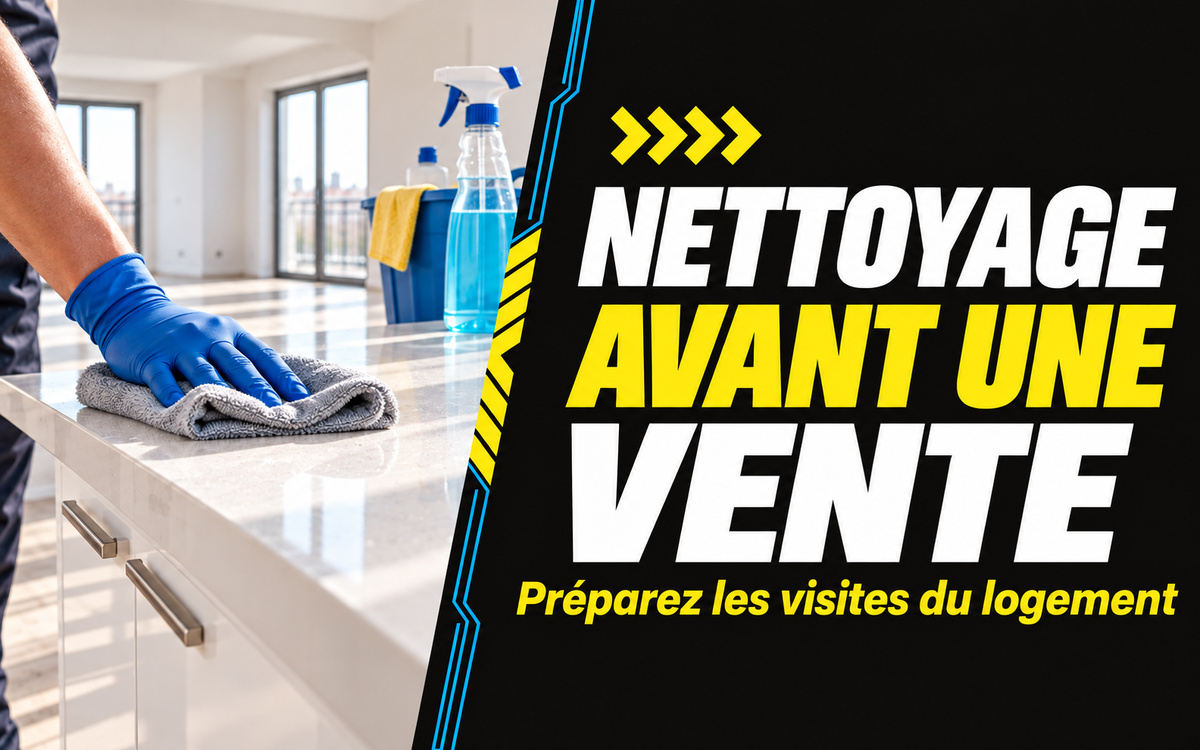 Nettoyage avant une vente à Bordeaux et dans un rayon de 40 km à Izon