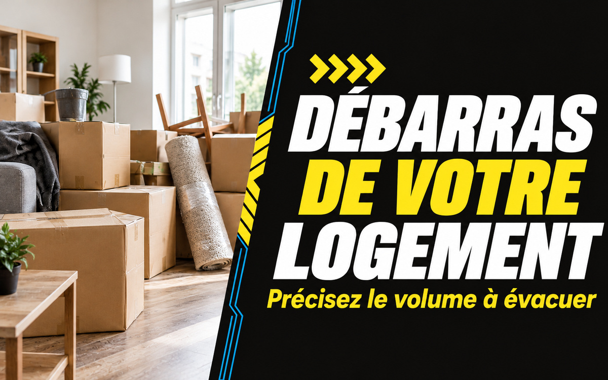 Débarras de votre logement à Bordeaux et dans un rayon de 40 km à Izon