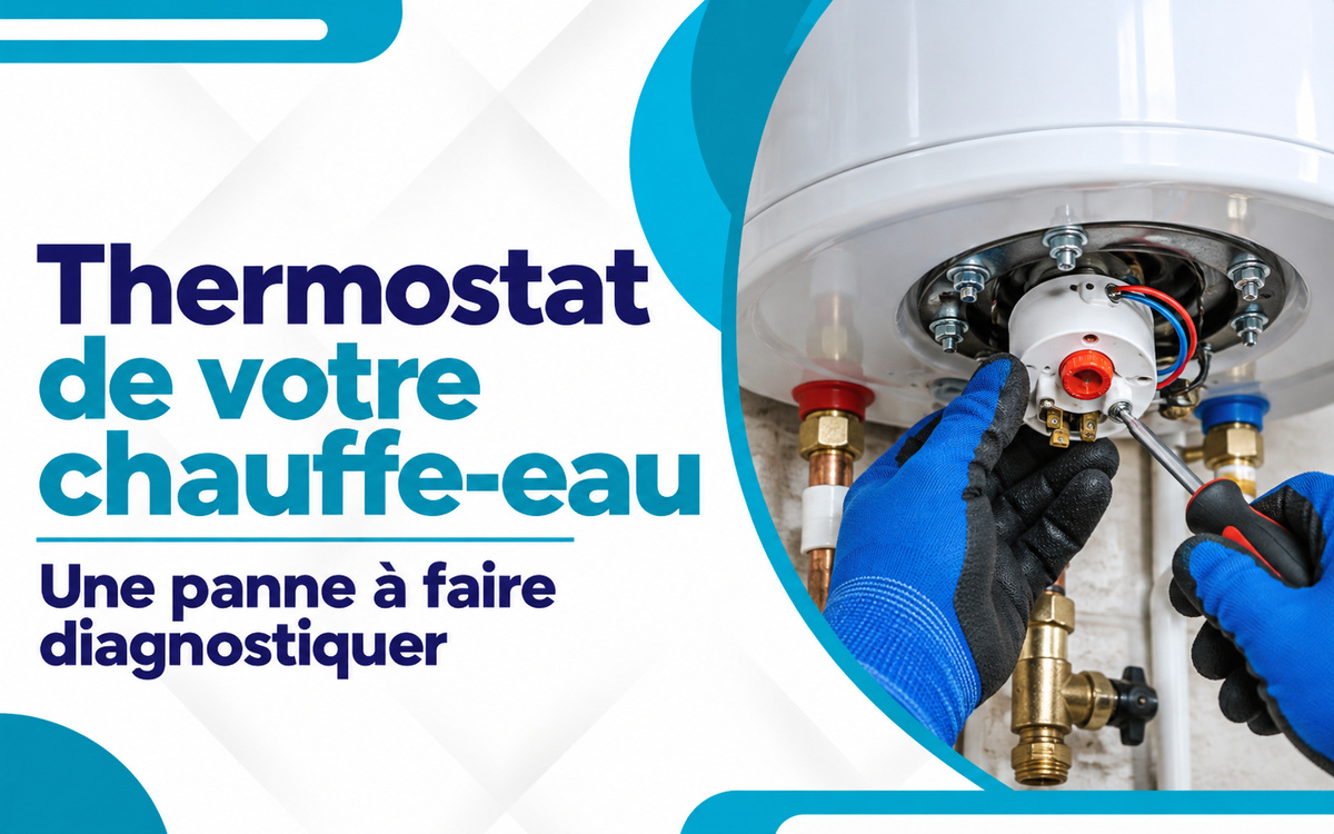 Thermostat de votre chauffe-eau à Vitry-sur-Seine et dans un rayon de 40 km à Saint-Cloud