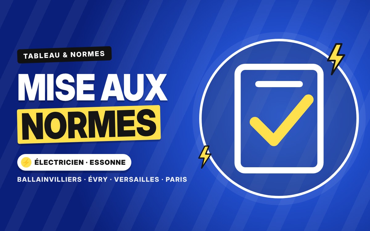 Mise aux normes électriques (NF C 15-100) à Igny
