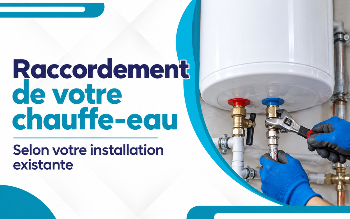 Raccordement de votre chauffe-eau à Vitry-sur-Seine et dans un rayon de 40 km à Saint-Cloud