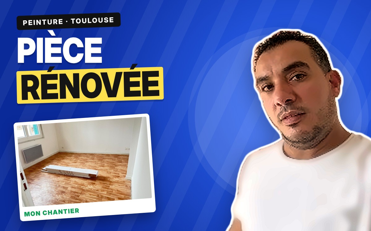 Rénovation complète d'une pièce à Lacaugne