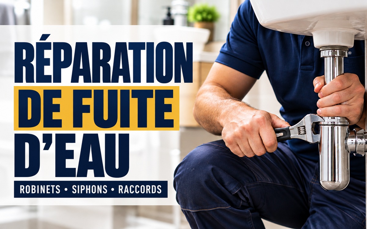Réparation de fuite d’eau à Valenton