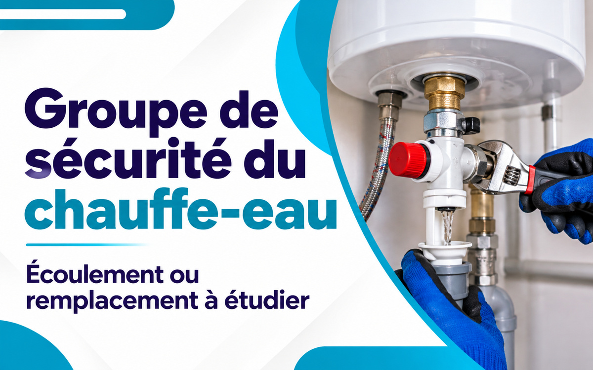 Groupe de sécurité du chauffe-eau à Vitry-sur-Seine et dans un rayon de 40 km à Saint-Cloud