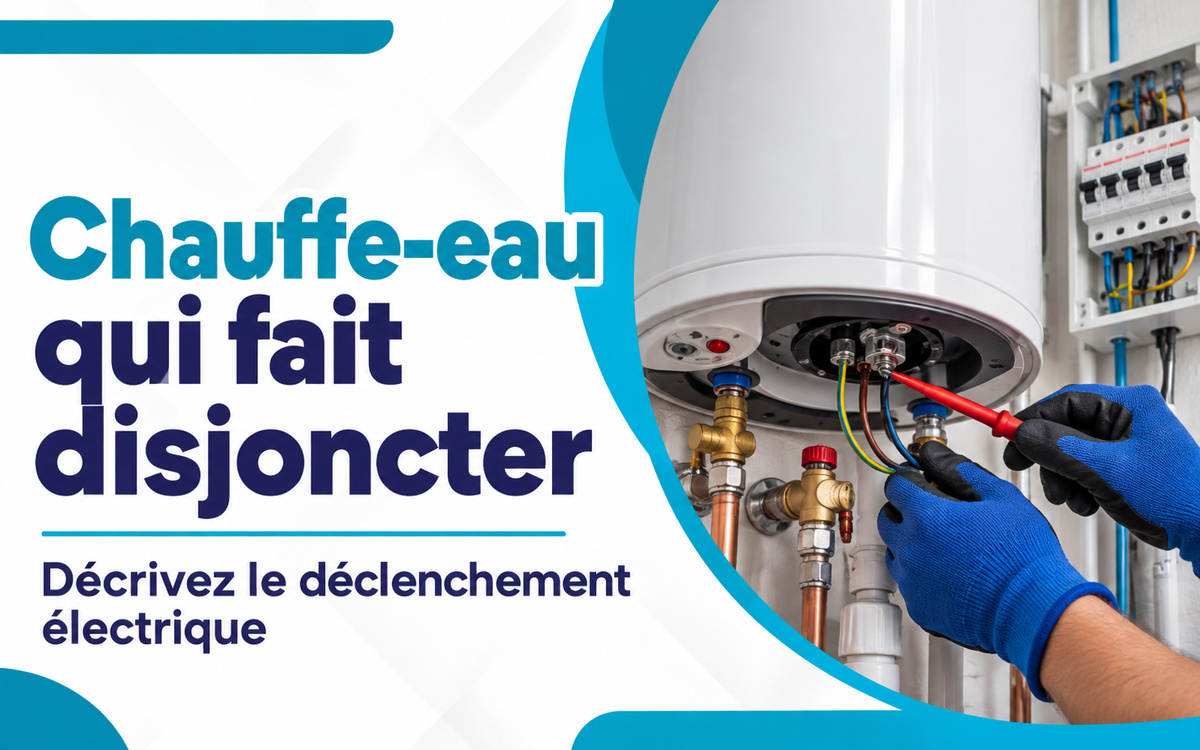 Chauffe-eau qui fait disjoncter à Vitry-sur-Seine et dans un rayon de 40 km à Saint-Cloud