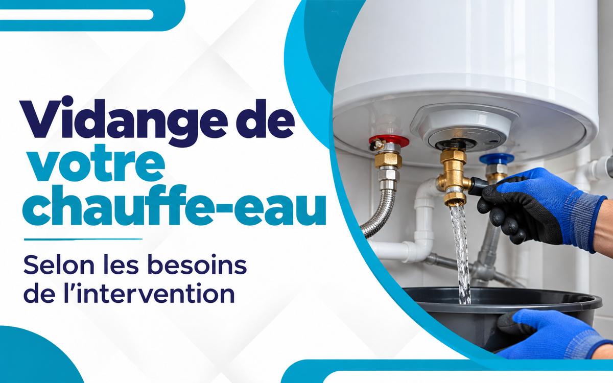 Vidange de votre chauffe-eau à Vitry-sur-Seine et dans un rayon de 40 km à Saint-Cloud