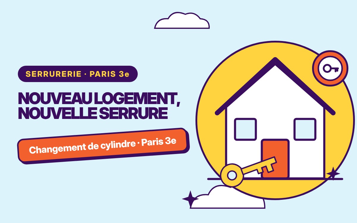 Changement de serrure à l'emménagement à Le Vésinet