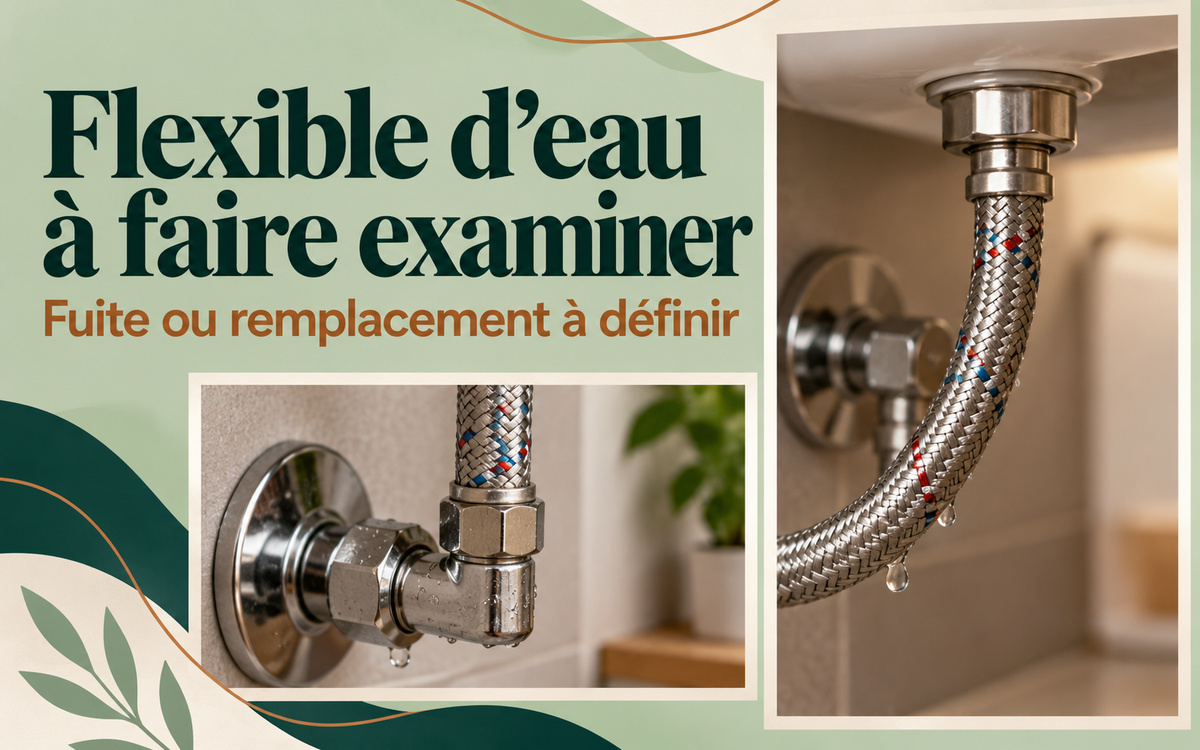 Flexible d’eau à faire examiner à Jonzac et dans un rayon de 100 km à Haux