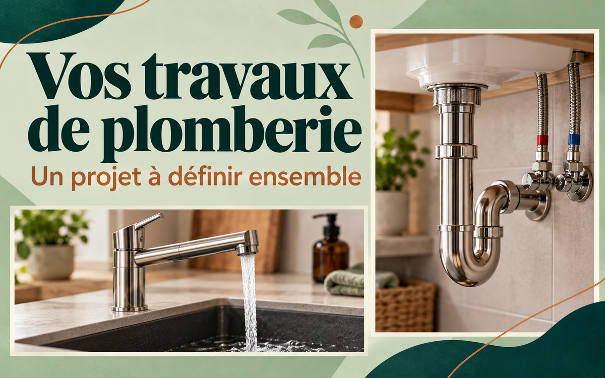 Vos travaux de plomberie à Jonzac et dans un rayon de 100 km à Haux