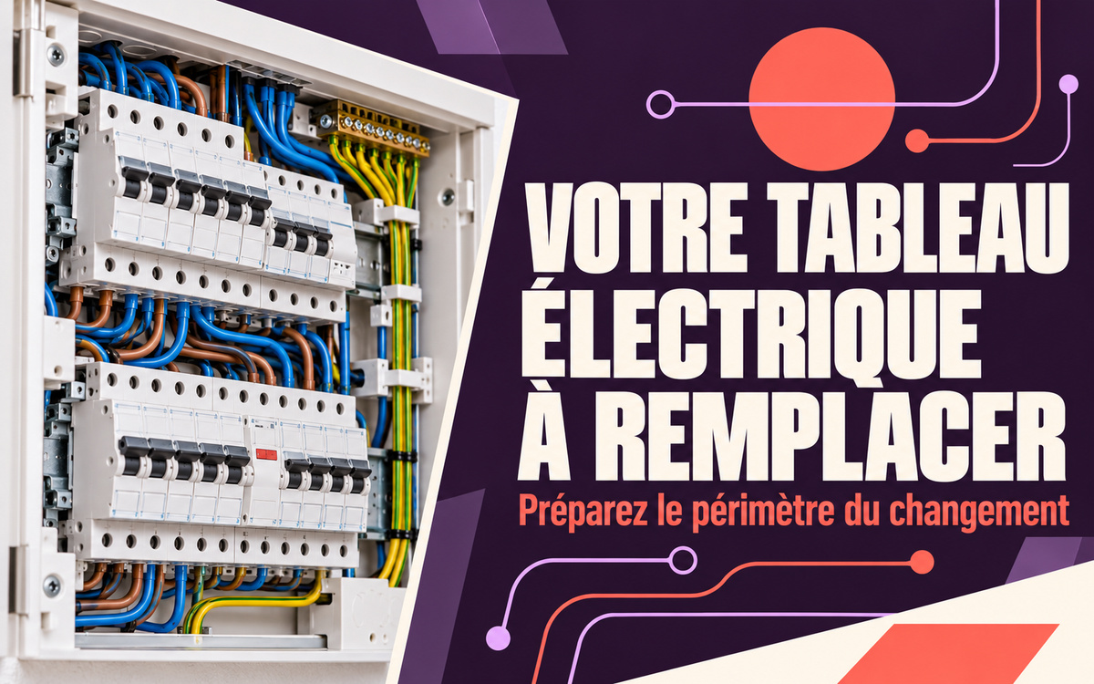 Je vais remplacer votre tableau électrique à Igny
