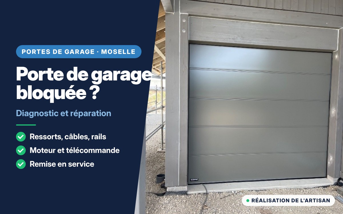 Dépannage de porte de garage à Diffembach-lès-Hellimer