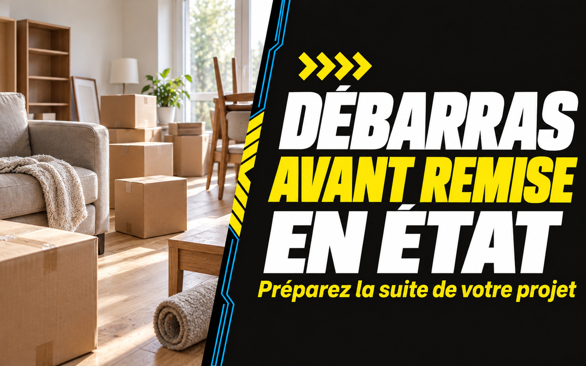 Débarras avant remise en état à Bordeaux et dans un rayon de 40 km à Izon