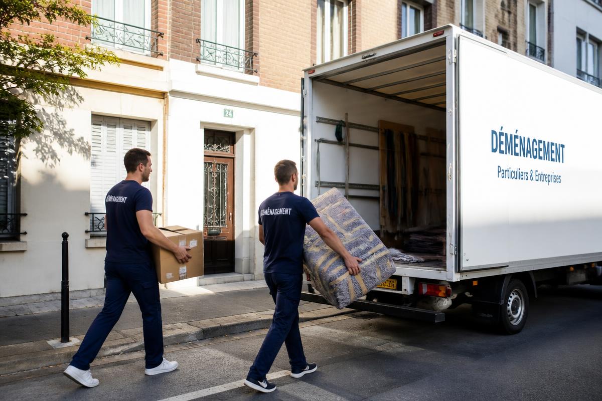 une entreprise de déménagement en intervention à Valenton (94460)