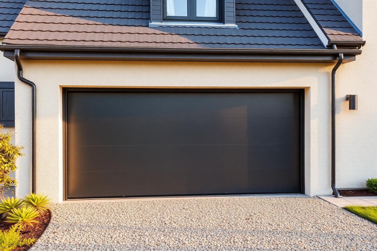 un installateur de porte de garage en intervention à Valdalliere